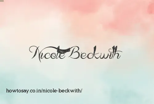 Nicole Beckwith