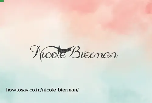 Nicole Bierman