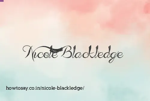 Nicole Blackledge