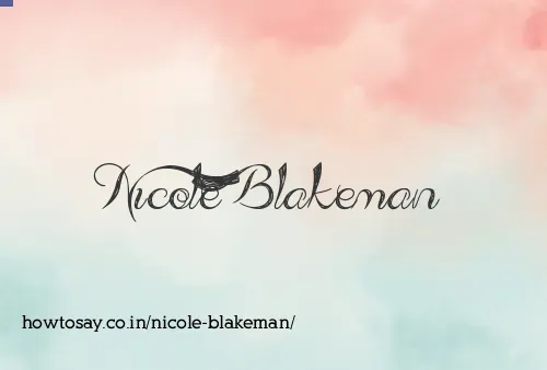 Nicole Blakeman