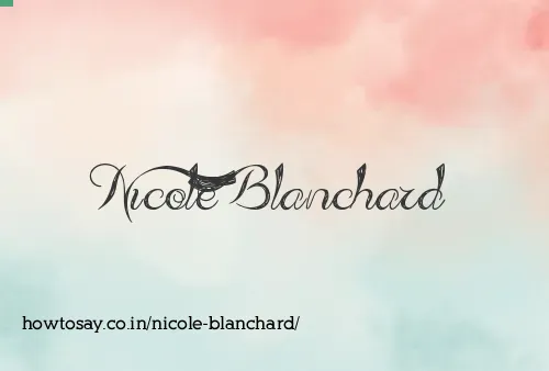 Nicole Blanchard