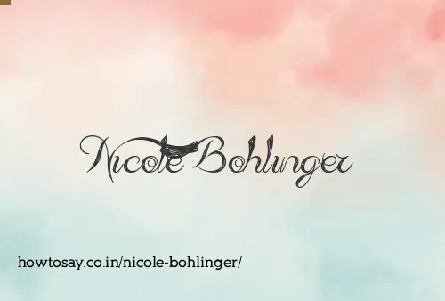 Nicole Bohlinger