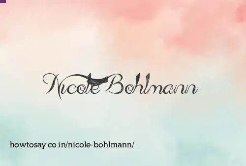 Nicole Bohlmann