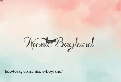 Nicole Boyland