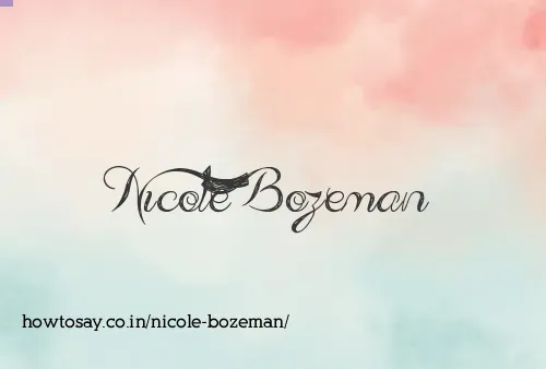 Nicole Bozeman