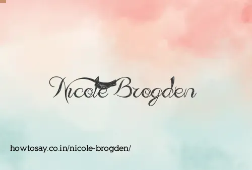 Nicole Brogden