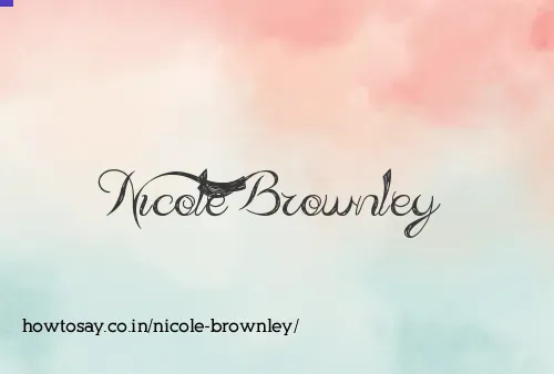 Nicole Brownley