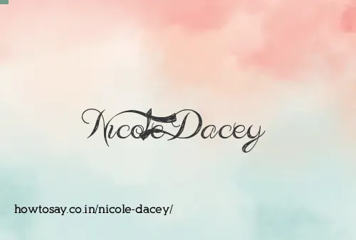 Nicole Dacey