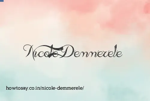 Nicole Demmerele