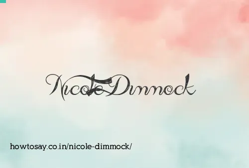Nicole Dimmock
