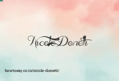 Nicole Donetti