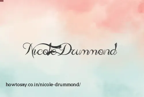 Nicole Drummond