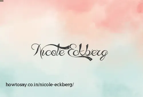 Nicole Eckberg