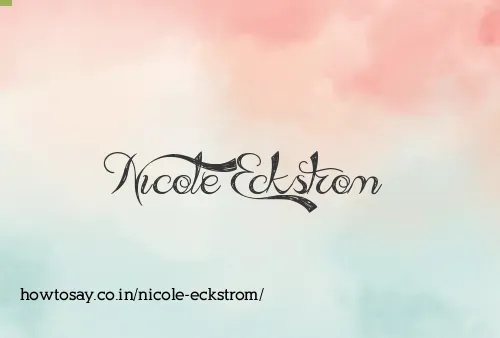 Nicole Eckstrom