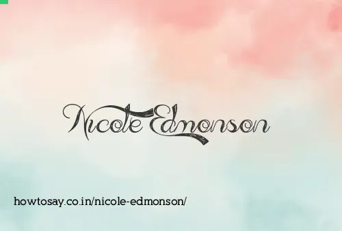 Nicole Edmonson