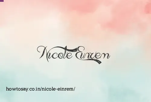 Nicole Einrem