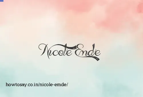 Nicole Emde