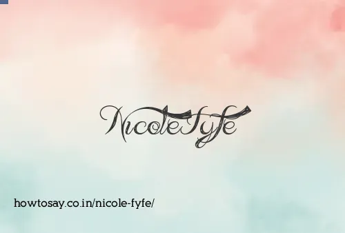 Nicole Fyfe