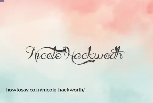 Nicole Hackworth