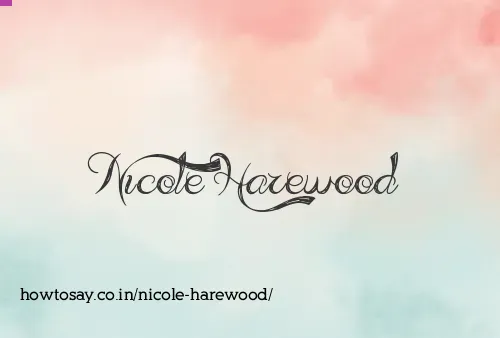 Nicole Harewood