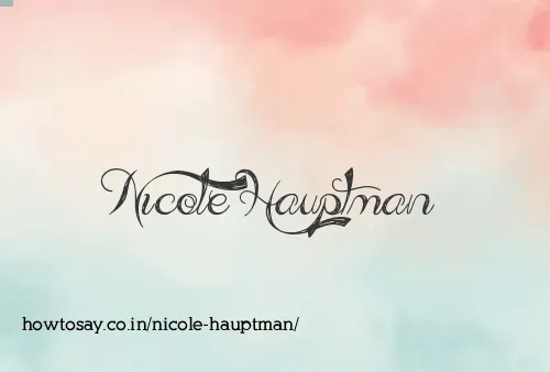 Nicole Hauptman