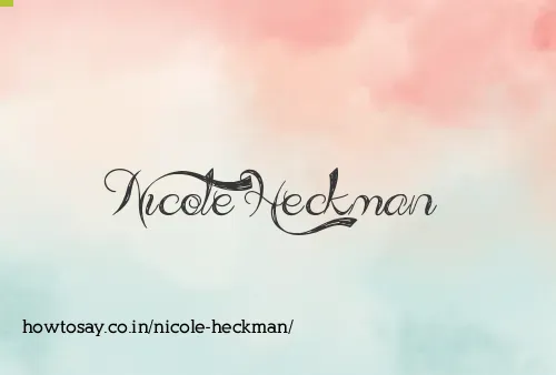 Nicole Heckman