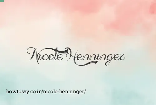 Nicole Henninger