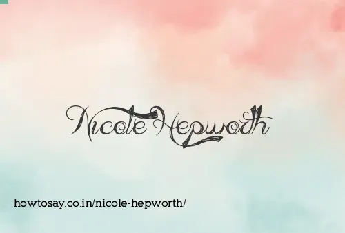 Nicole Hepworth