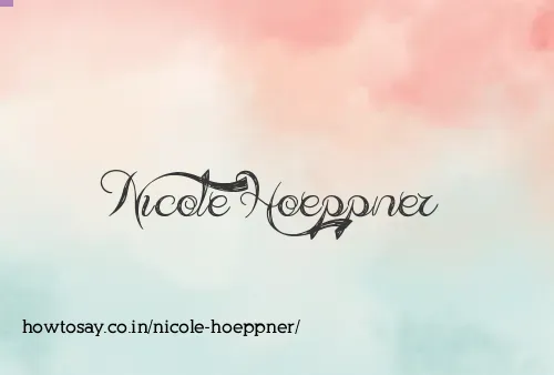 Nicole Hoeppner