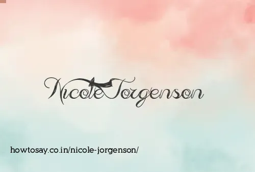Nicole Jorgenson