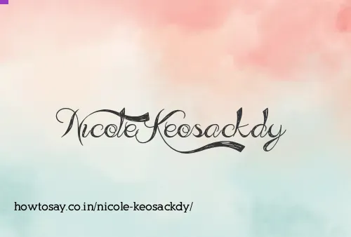 Nicole Keosackdy