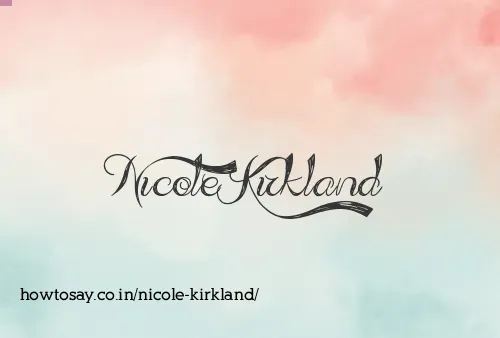 Nicole Kirkland