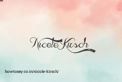 Nicole Kirsch