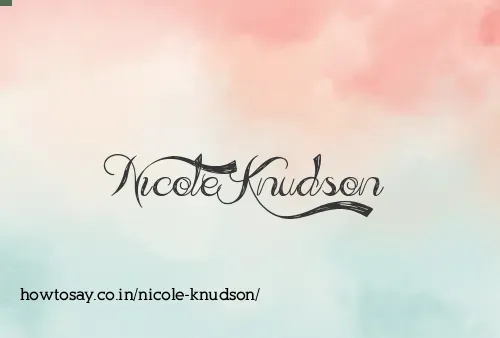 Nicole Knudson