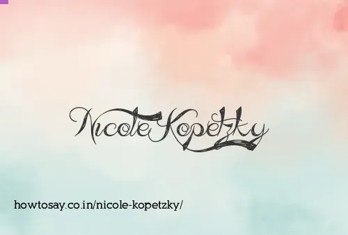 Nicole Kopetzky