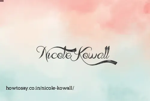 Nicole Kowall