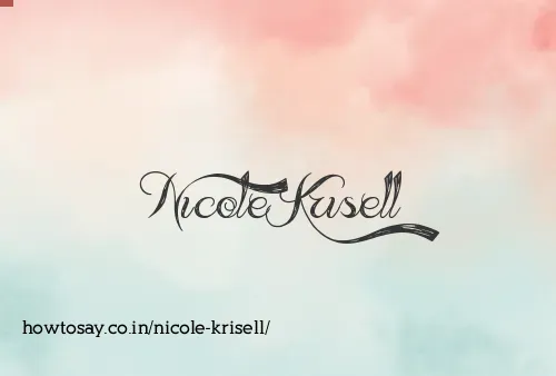 Nicole Krisell