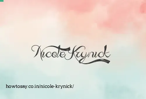 Nicole Krynick