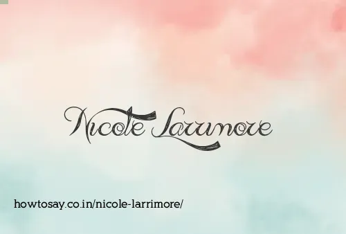 Nicole Larrimore