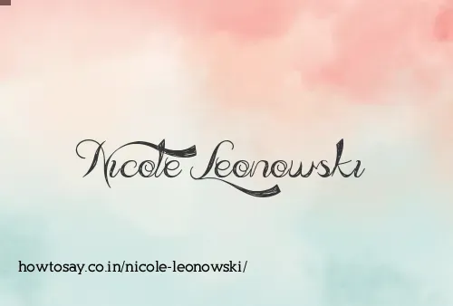 Nicole Leonowski