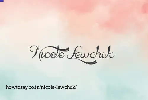 Nicole Lewchuk
