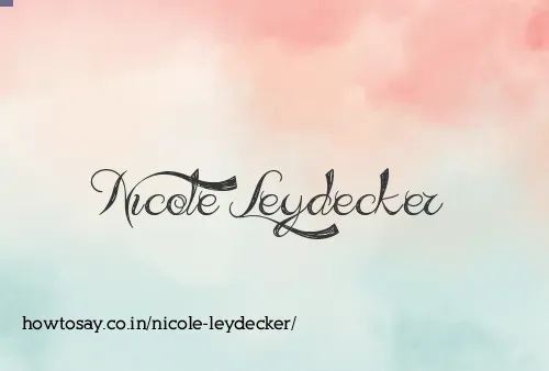 Nicole Leydecker
