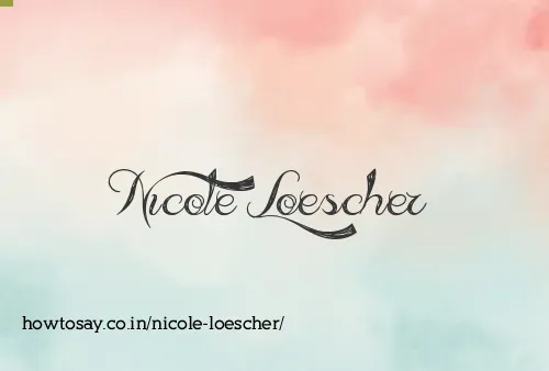 Nicole Loescher
