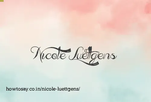 Nicole Luettgens