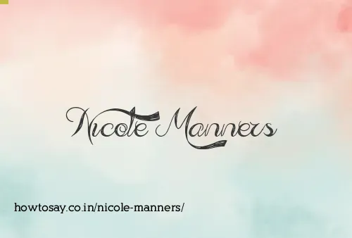 Nicole Manners