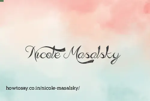 Nicole Masalsky