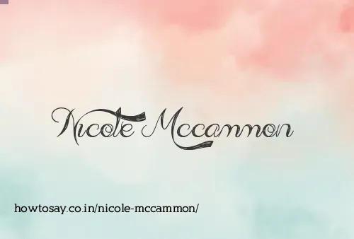 Nicole Mccammon