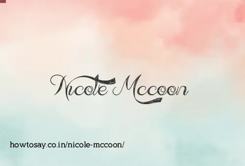 Nicole Mccoon