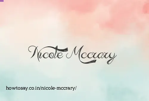 Nicole Mccrary