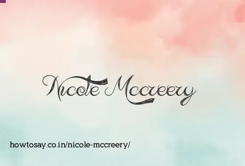 Nicole Mccreery